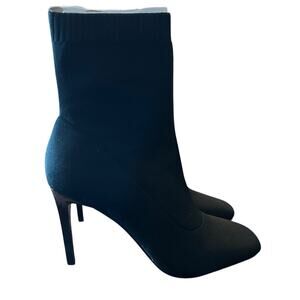INC International Concepts Knit Sock Booties Sleek Chic Stiletto Heel NEW 8.5